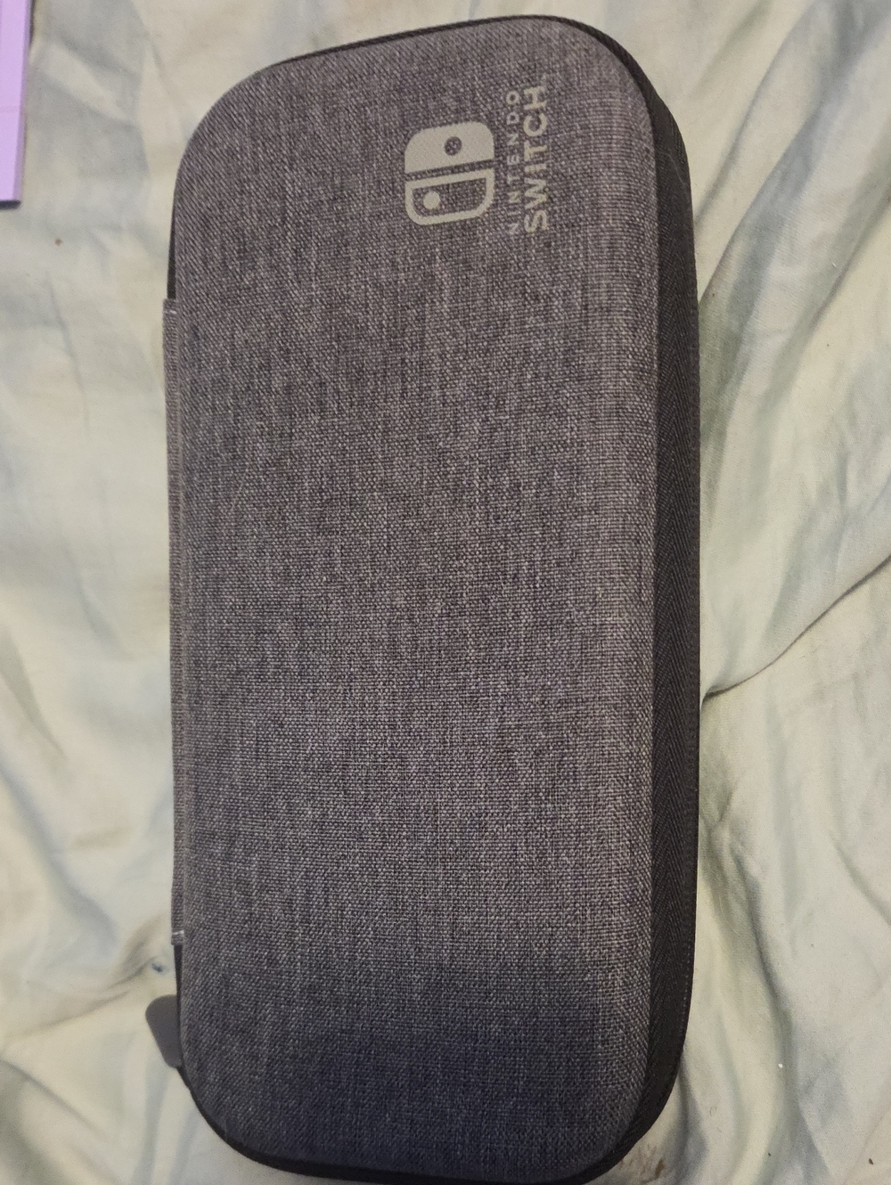 Nintendo Gray Fabric Travel Case for Switch Console